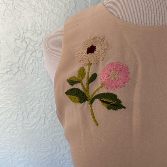 Kate Spade ♠️ Embroidered Floral Dress - Picture 4 of 9